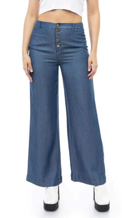 Pantalon largo botones Azul Oscuro LPL1837